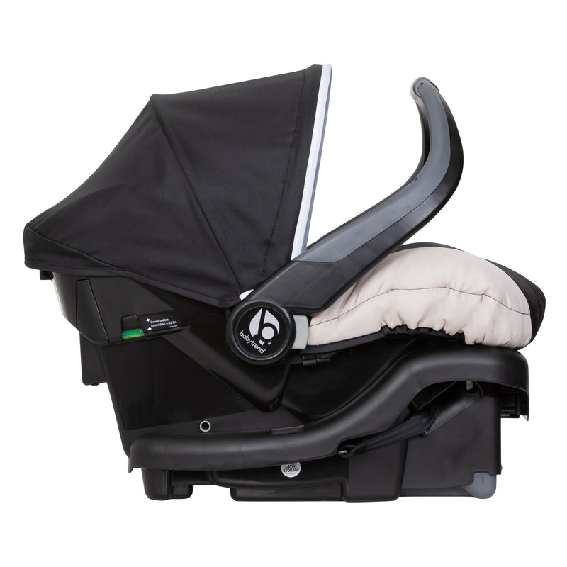Baby Trend Ally 35 Infant Car Seat with Cozy Cover handle bar can be use as rebound bar for extra crash protection