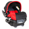 Baby Trend Ally 35 Infant Car Seat with Cozy Cover with handle down