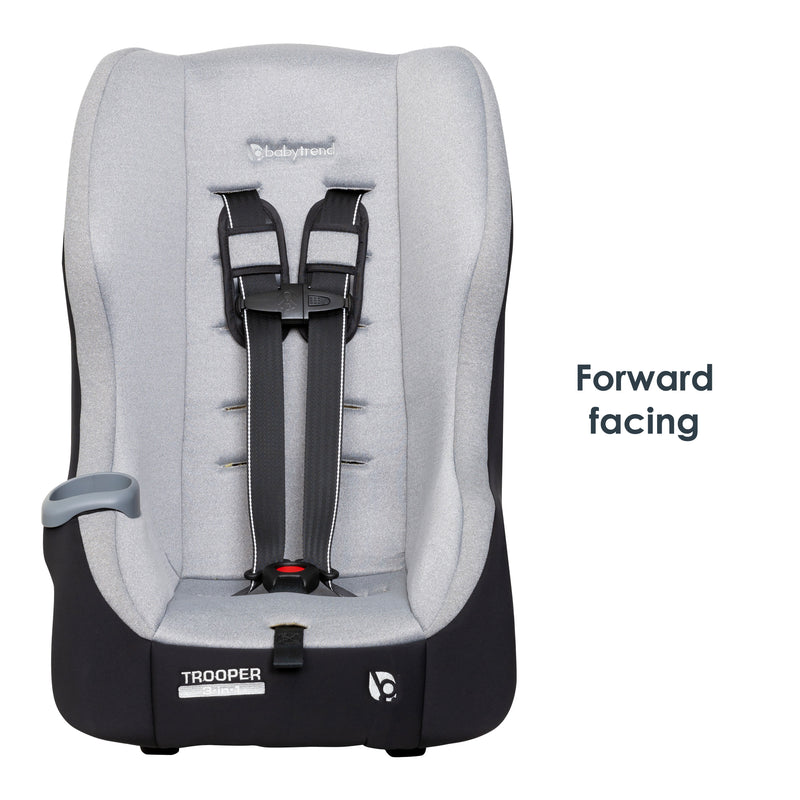 Forward facing mode of the Baby Trend Trooper 3-in-1 Convertible Car Seat