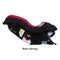 Rear facing of the Baby Trend Trooper 3-in-1 Convertible Car Seat
