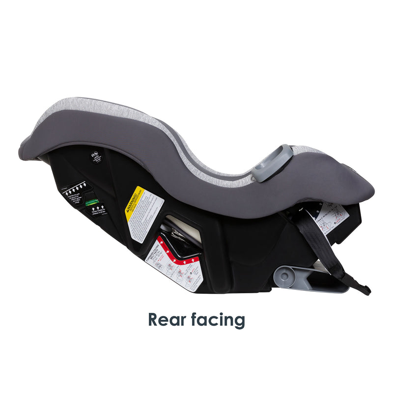 Rear facing of the Baby Trend Trooper 3-in-1 Convertible Car Seat
