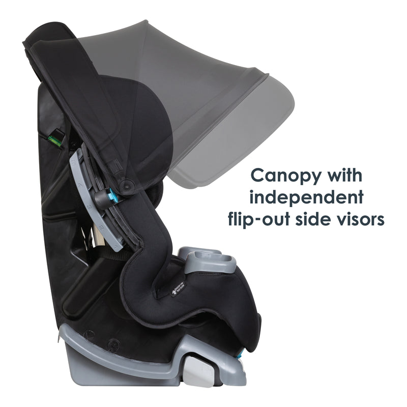 Baby Trend Cover Me 4-in-1 Convertible Car Seat canopy visors