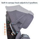 Load image into gallery viewer, Baby Trend Cover Me 4-in-1 Convertible Car Seat canopy height