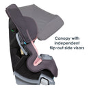 Load image into gallery viewer, Baby Trend Cover Me 4-in-1 Convertible Car Seat canopy adjustment