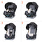 Different sitting positions for different child ages of the Baby Trend Cover Me 4-in-1 Convertible Car Seat