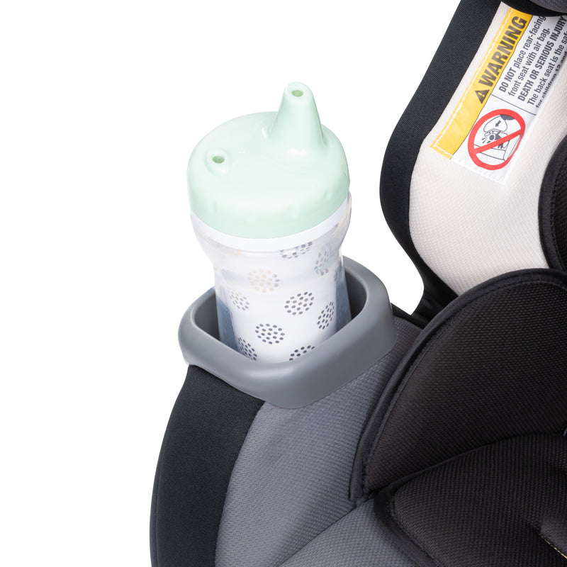 Two cup holders included on the Baby Trend Cover Me 4-in-1 Convertible Car Seat