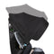 Height adjustable canopy for sun shade on the Baby Trend Cover Me 4-in-1 Convertible Car Seat