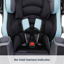 Load image into gallery viewer, Baby Trend Cover Me 4-in-1 Convertible Car Seat in Desert Blue no twist harness indicator