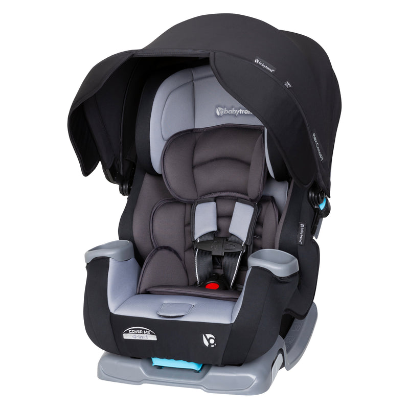Baby Trend Cover Me 4-in-1 Convertible Car Seat in Dark Moon