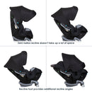 Load image into gallery viewer, Baby Trend Cover Me 4-in-1 Convertible Car Seat has recline and recline flip foot for the child perfect seating angle