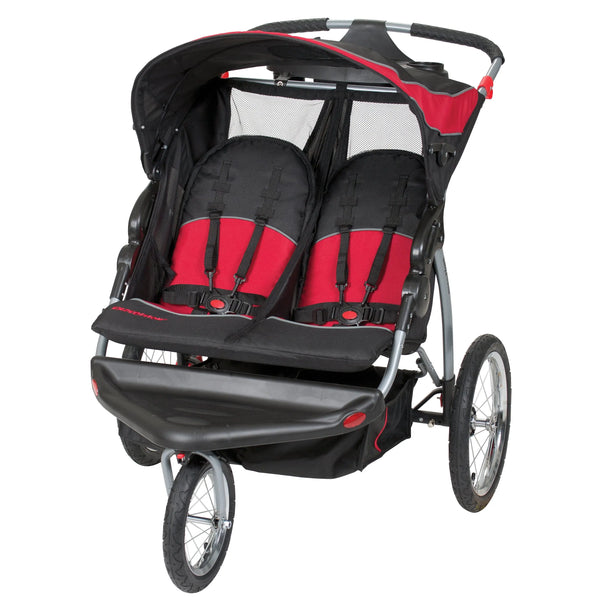 big wheel jogging stroller Baby Trend Expedition Double Jogger Stroller