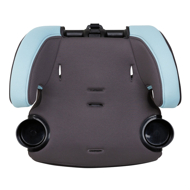 Top view of the backless booster mode of the Baby Trend Hybrid 3-in-1 Combination Booster Car Seat
