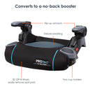 Load image into gallery viewer, Baby Trend PROtect 2-in-1 Folding Booster Car Seat converts to a no-back booster seat