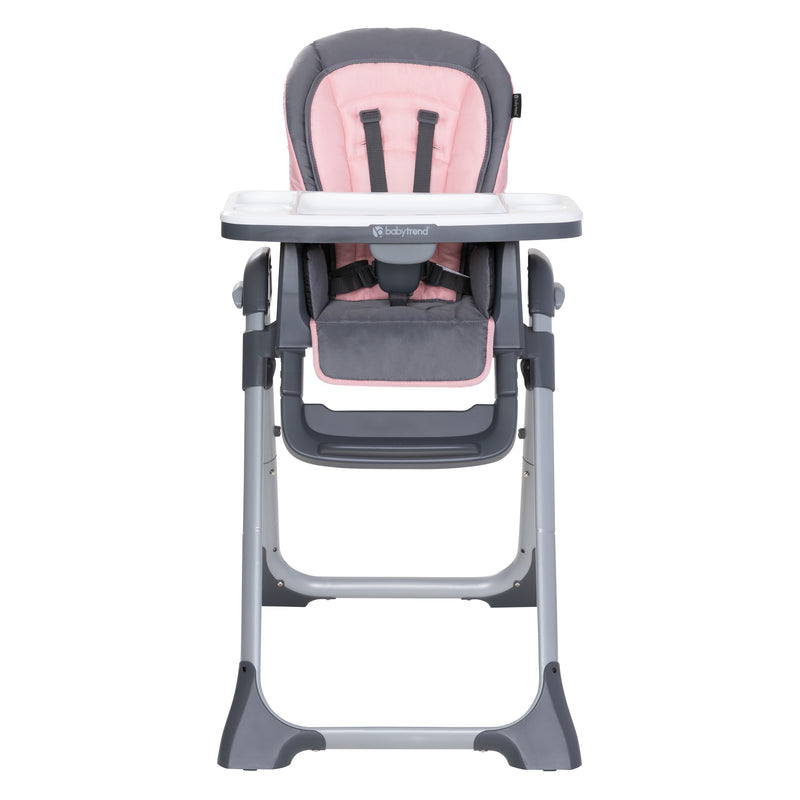 Front view of the Baby Trend Sit Right 2.0 3-in-1 High Chair