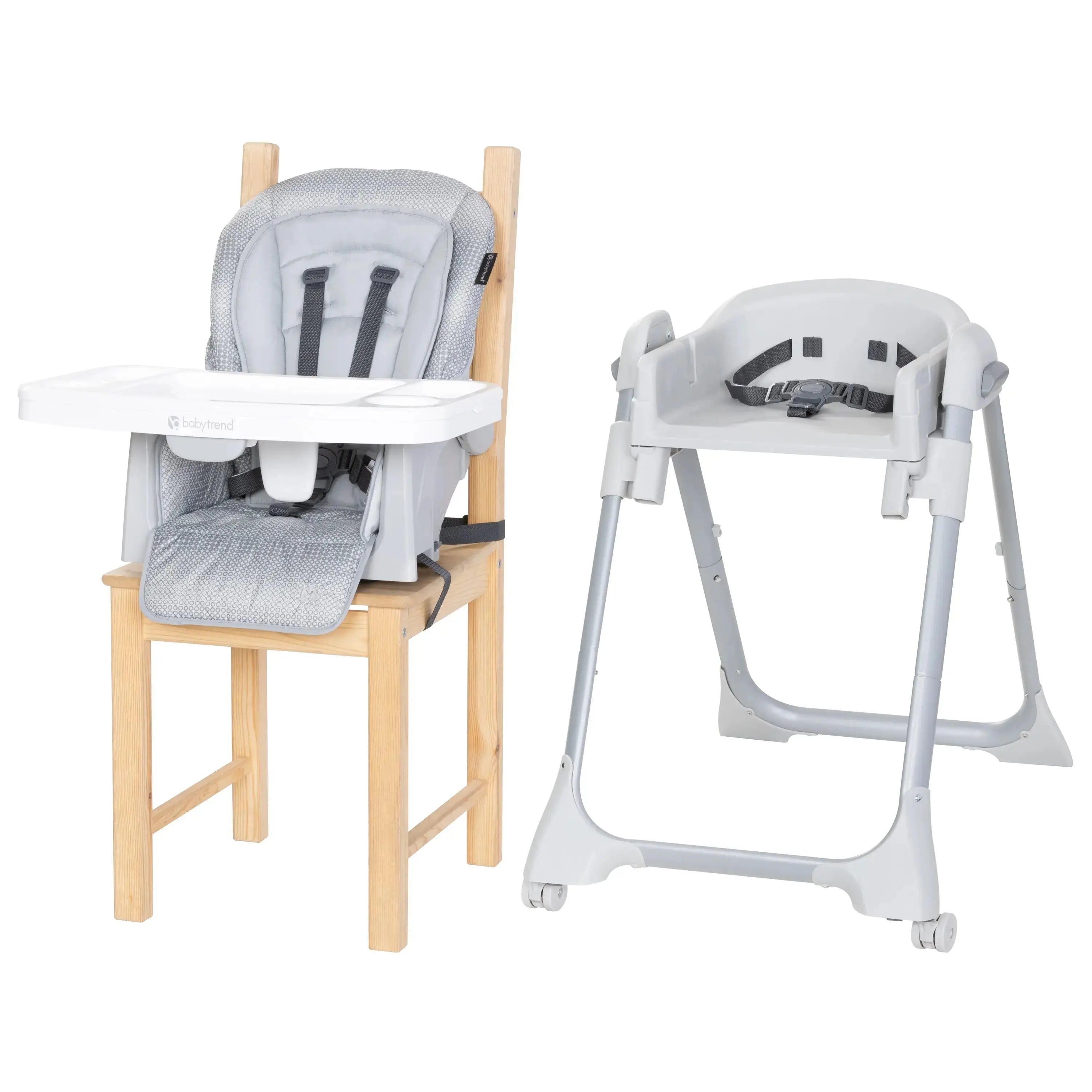 Baby Trend Everlast 7-In-1 High Chair Changes From Infant Chair to Toddler Booster and More