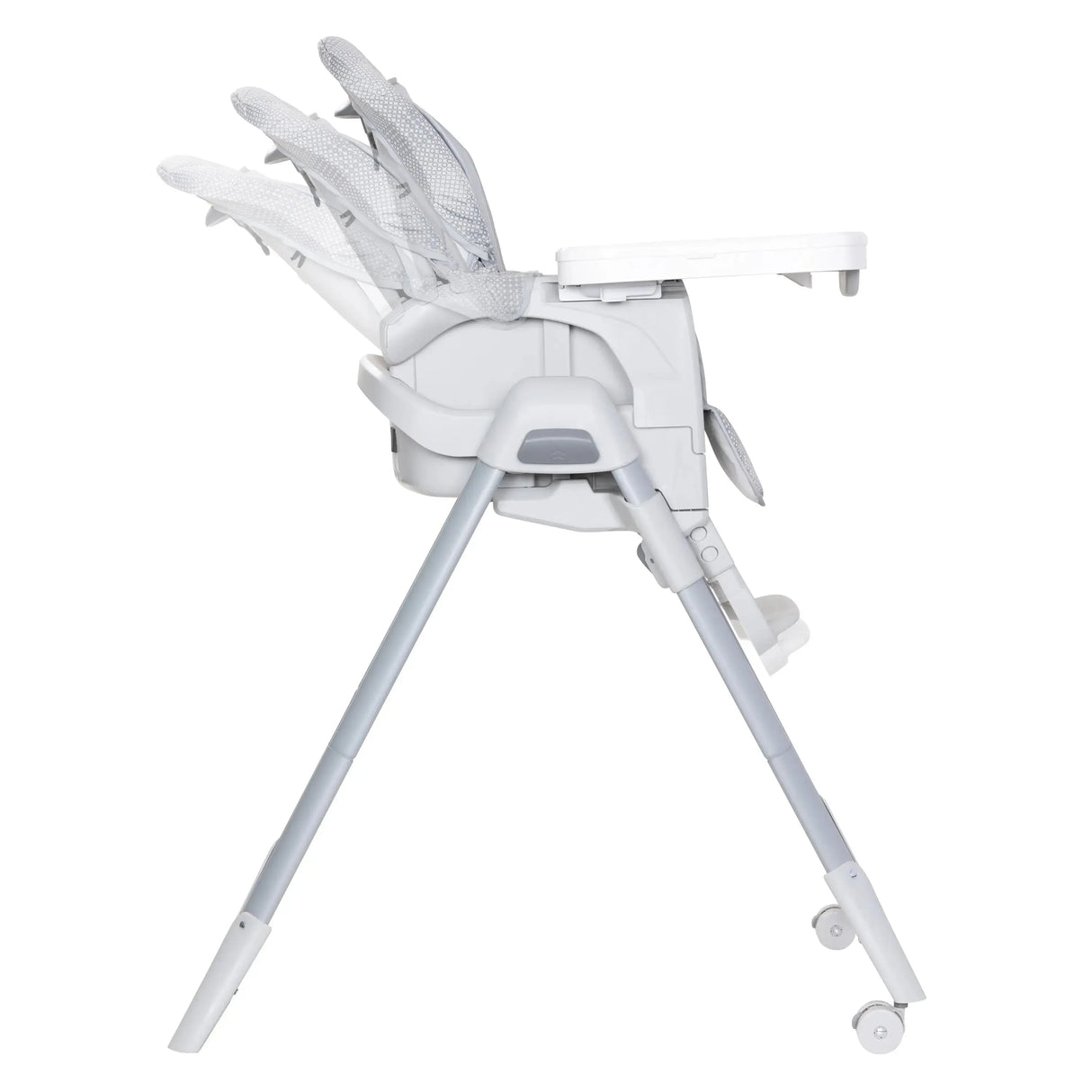 Baby Trend Everlast 7-in-1 High Chair has reclining seat and adjustable footrest