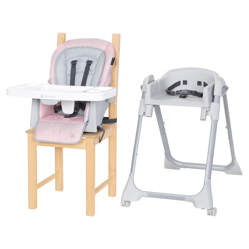Baby Trend Everlast 7-in-1 High Chair can be used with two children or toddler