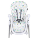 Load image into gallery viewer, Front view of the 5-point safety harness of the Baby Trend Aspen LX High Chair