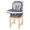 Infant booster mode on the dining chair from the MUV by Baby Trend 7-in-1 Feeding Center High Chair
