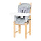 Toddler booster mode on a dining chair of the Baby Trend Everlast 7-in-1 High Chair