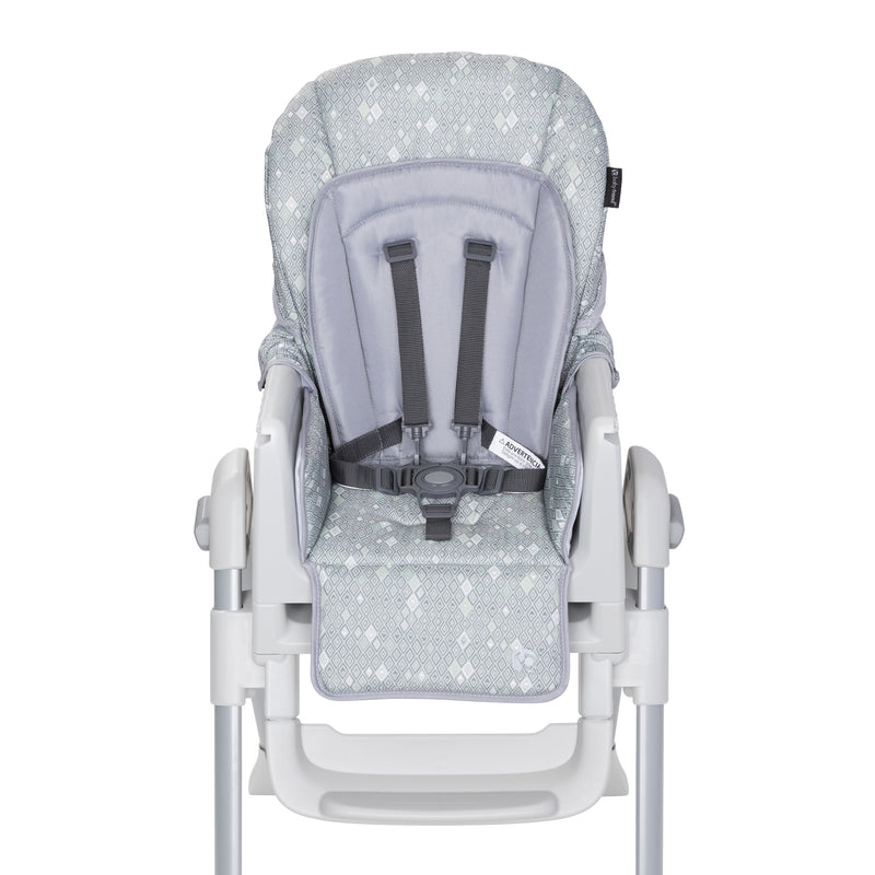 Front view of the seat pad from the Baby Trend Everlast 7-in-1 High Chair