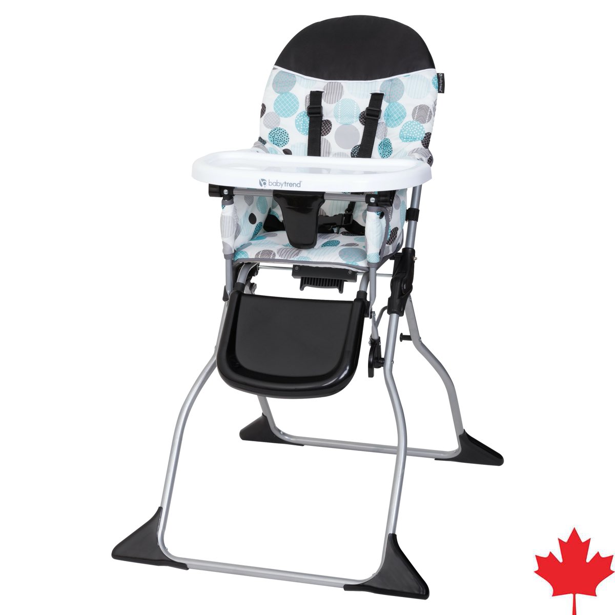 Baby Trend Fast Fold High Chair, Circle Pop