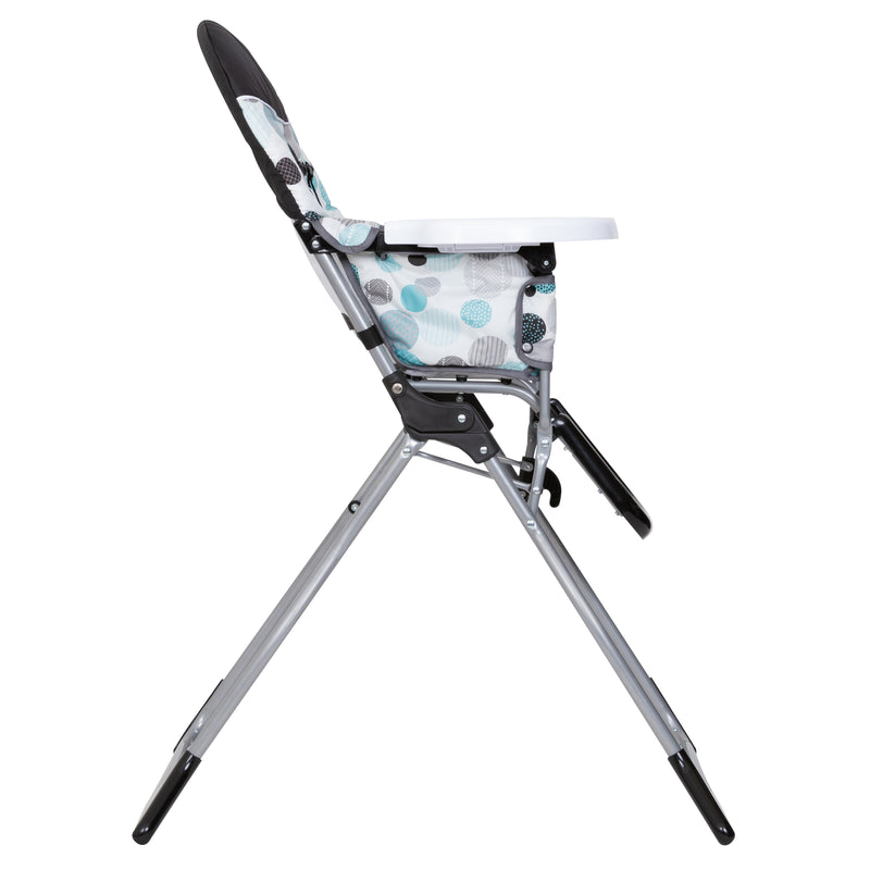 Side view of the Baby Trend Fast Fold High Chair
