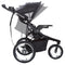 Baby Trend Quick Step Jogging Stroller with ratcheting canopy and multiple seat recline