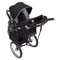 Baby Trend Quick Step Jogging Stroller can be combined with an infant car seat to create a travel system