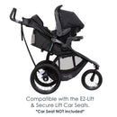 Load image into gallery viewer, Baby Trend Expedition Race Tec Plus Jogger Stroller compatible with the EZ-Lift and Secure Lift Car Seats