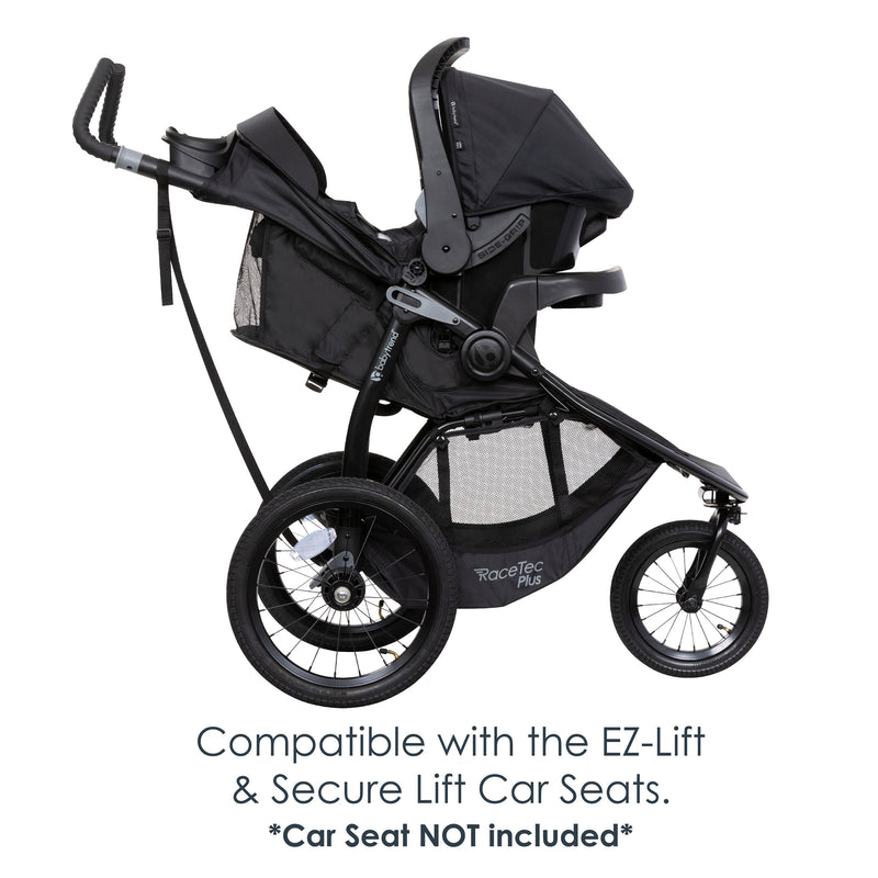Baby Trend Expedition Race Tec Plus Jogger Stroller compatible with the EZ-Lift and Secure Lift Car Seats