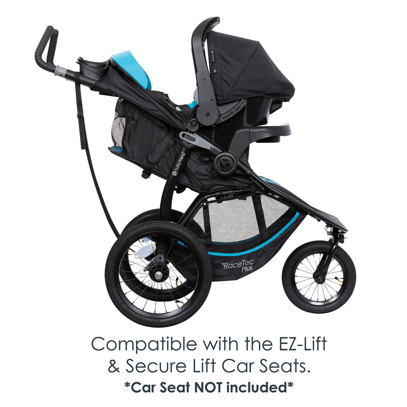 Baby Trend Expedition Race Tec Plus Jogger Stroller compatible with the EZ-Lift and Secure Lift Car Seats