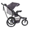 Baby Trend XCEL-R8 PLUS Jogger Stroller with reclining seat and canopy with visor for child shades