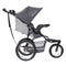 Child seat recline side view of the Baby Trend Expedition Jogger Stroller