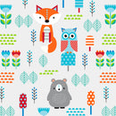 Load image into gallery viewer, Smart Steps Bounce N' Play Jumper by Baby Trend in Fun Geo Forest fashion with animal
