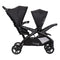 Side view of the Baby Trend Sit N' Stand Double 2.0 Stroller