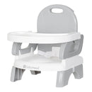 Load image into gallery viewer, Baby Trend Portable High Chair in light grey and white color