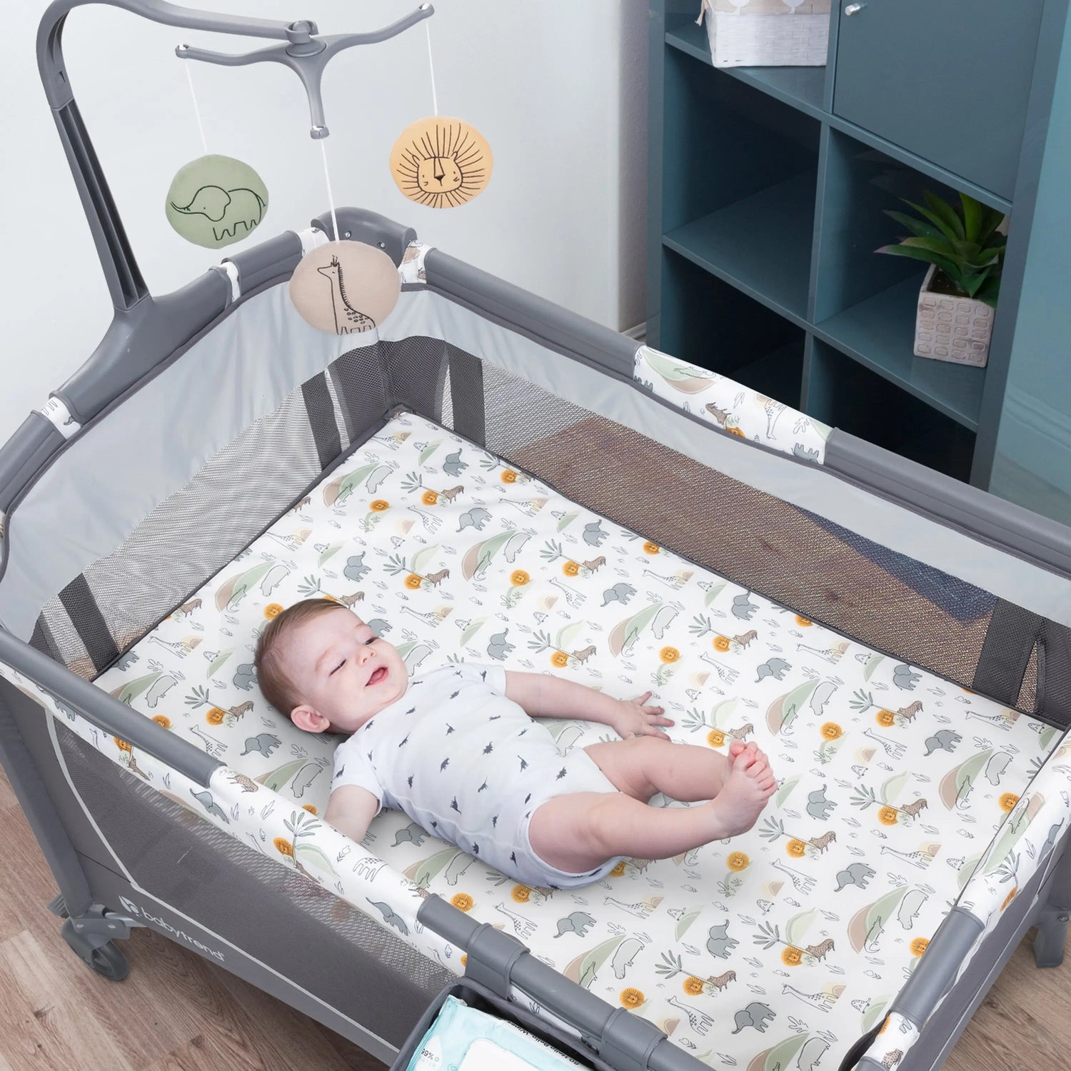 Nursery Center® Playard in Animal Jubilee (Walmart Exclusive)