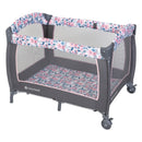 Load image into gallery viewer, view of the Baby Trend Lil' Snooze Deluxe II Nursery Center Playard with no accessories attached
