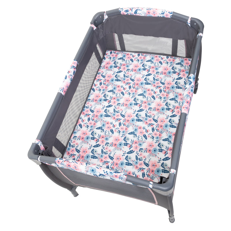 Top view of the Baby Trend Lil' Snooze Deluxe II Nursery Center Playard