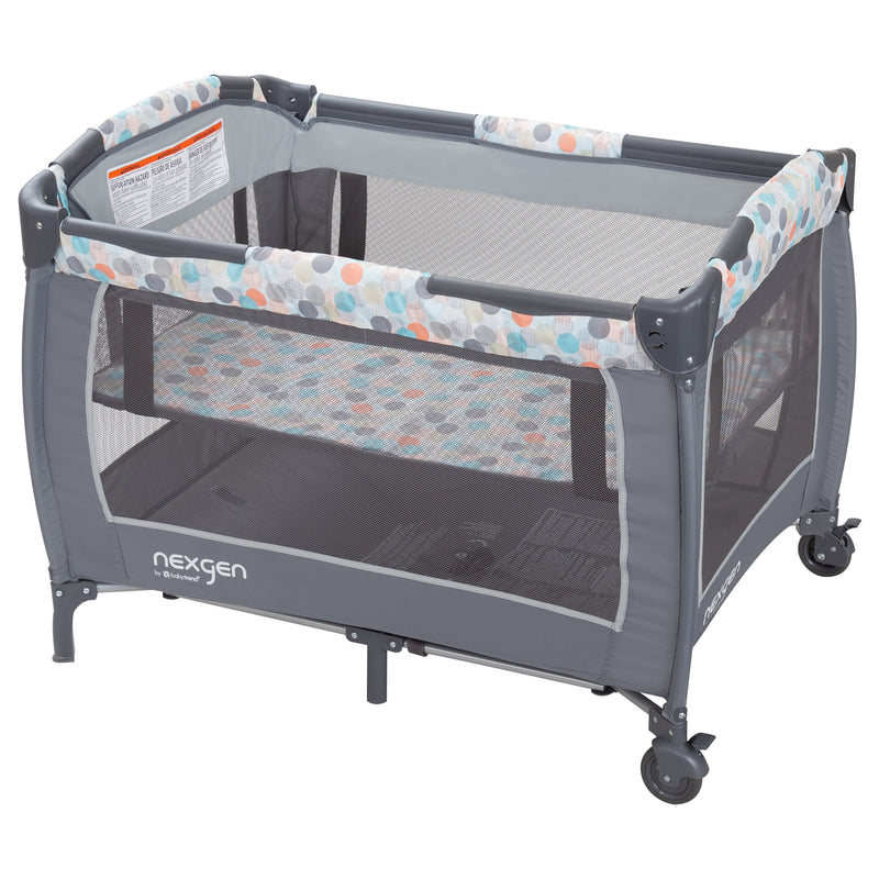 Full-size bassinet of the NexGen by Baby Trend Dreamland Nursery Center Playard