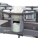 Load image into gallery viewer, Deluxe parent diaper organizer on the NexGen by Baby Trend Dreamland Nursery Center Playard
