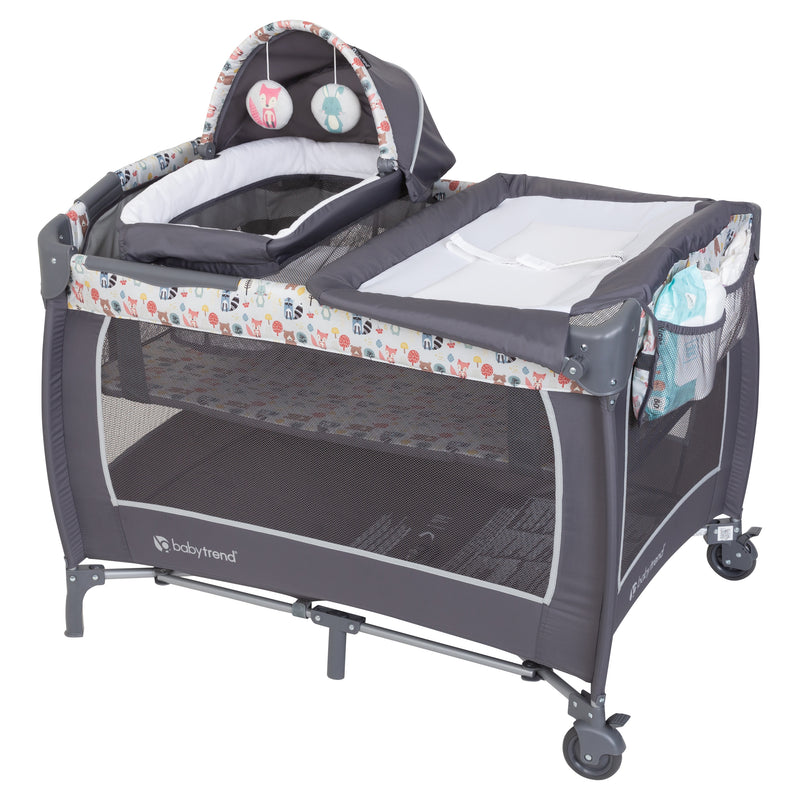 Baby Trend Lil’ Snooze Deluxe II Nursery Center Playard with napper and changing table
