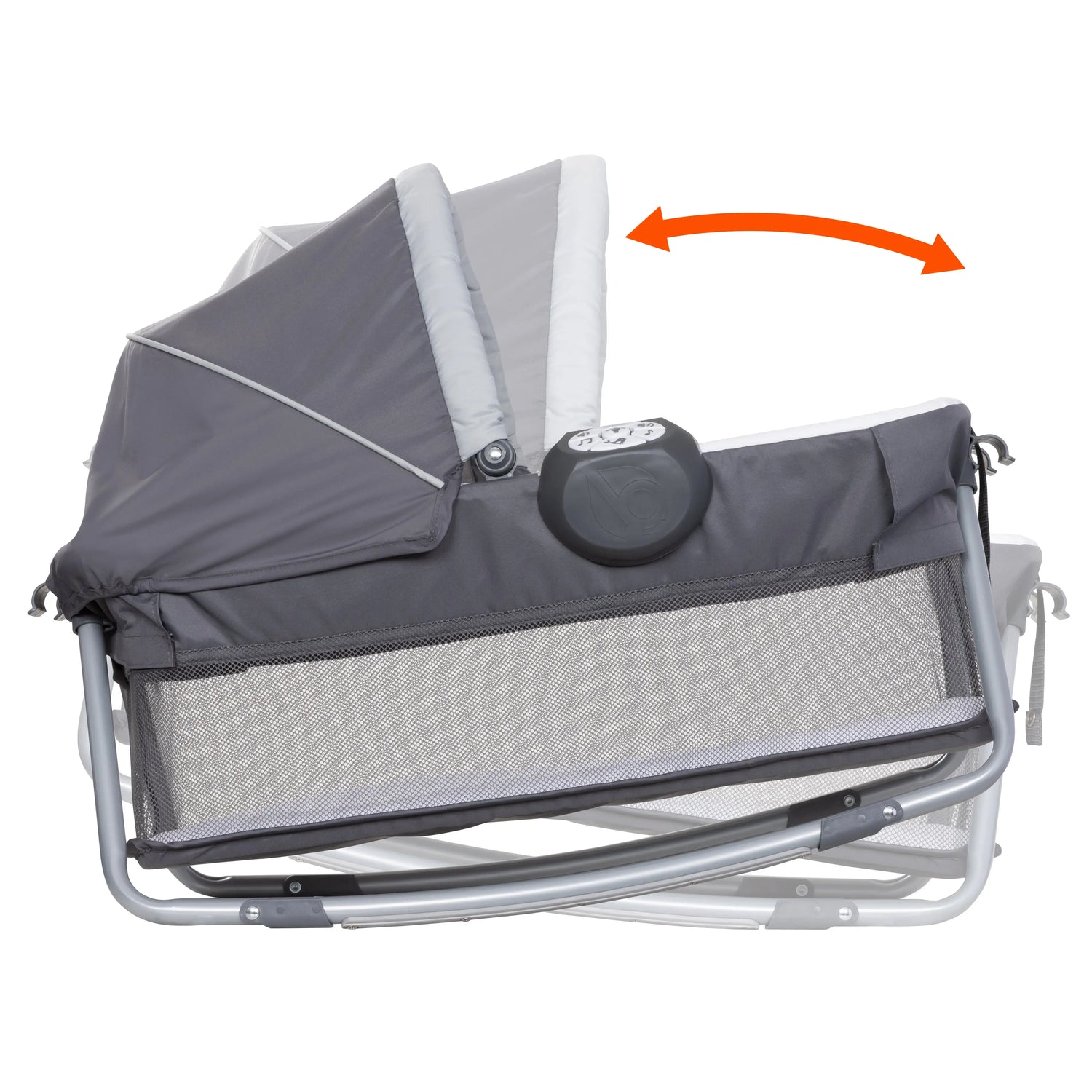 Baby Trend Lil' Snooze Deluxe III Nursery Center Playard for Twins (Cozy Grey)