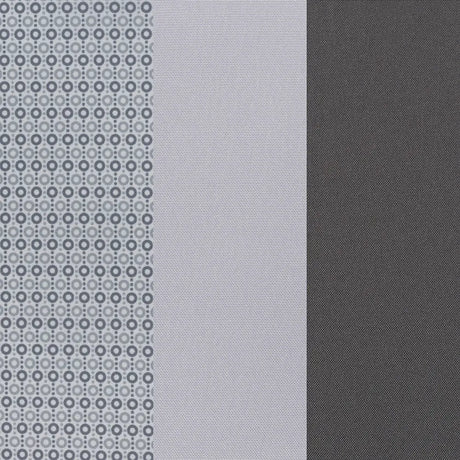 Baby Trend circle pattern with grey neutral color fashion fabric
