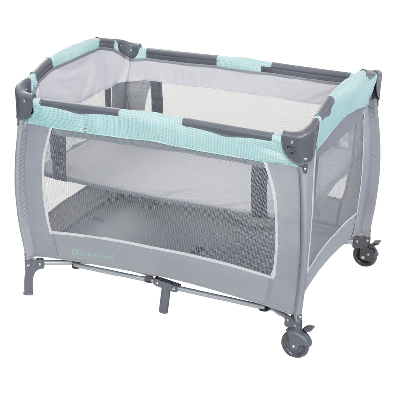 Baby Trend Lil’ Snooze Deluxe III Nursery Center Playard with full size bassinet
