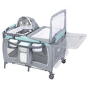 Load image into gallery viewer, Baby Trend Lil’ Snooze Deluxe III Nursery Center Playard with changing table that flip away