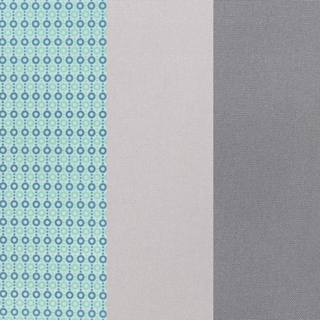 Baby Trend circle pattern and neutral fashion color fabric