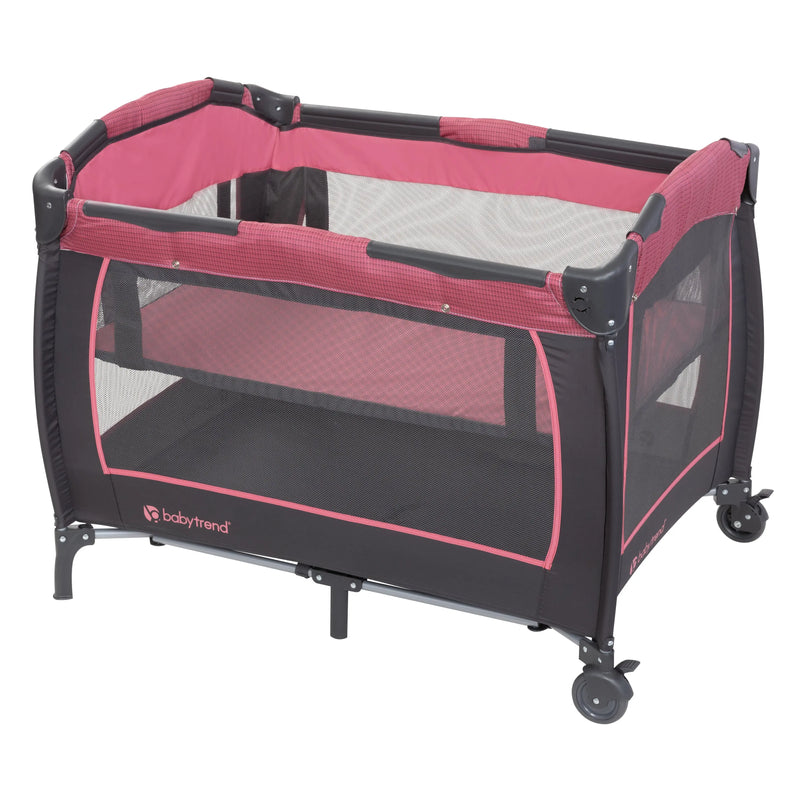 Infant Black And Pink Pack N Play Quick Connect Graco Pack N Play
