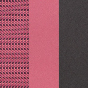 Baby Trend pink and dark grey neutral fabric fashion color
